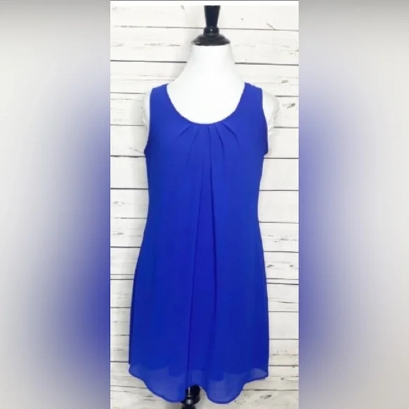 my michelle blue dress My Michelle Blue & Black Dress